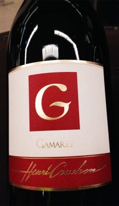 A Gamaret from the Henri Cruchon winery in Echichens, near Morges