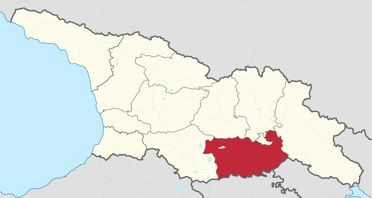 Location of Kvemo Kartli